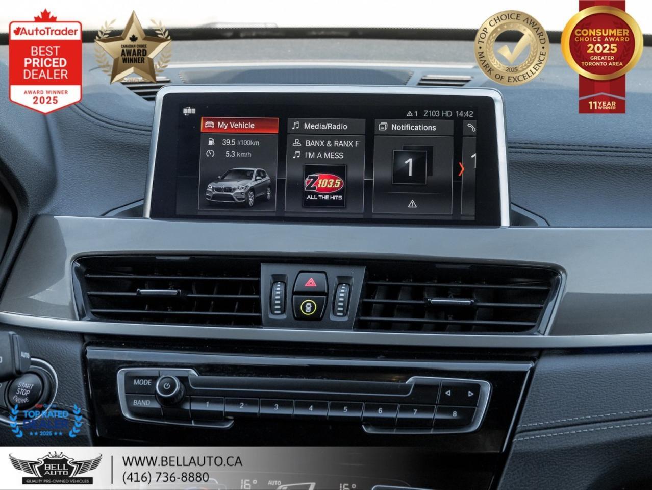 2021 BMW X1 xDrive28i | PANOROOF | NAVI | BACKUPCAM | PWR & MMRY SEATS | NOACCIDENT Toronto ON