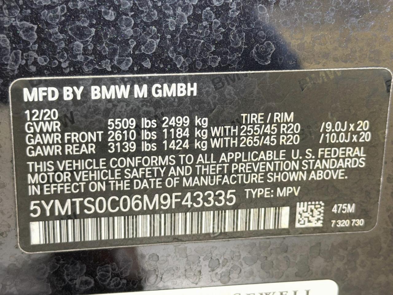 2021 BMW X3 M Willowbrook IL