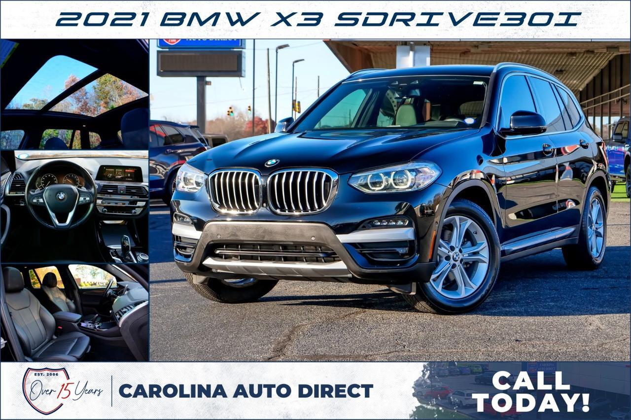 2021 BMW X3 sDrive30i / Convenience PKG / Parking Assistance PKG!