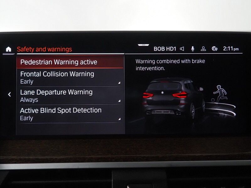 2021 BMW X3 sDrive30i *HEADS-UP DISPLAY, NAVIGATION, LIVE COCKPIT PRO, SAFTEY ALERTS, 360 VIEW CAMERAS, PANORAMA MOONROOF, VERNASCA LEATHER, HEATED SEATS/STEERING, COMFORT ACCESS, HARMAN/KARDON, WIRELESS CHARGING, ANDROID & APPLE Round Rock TX