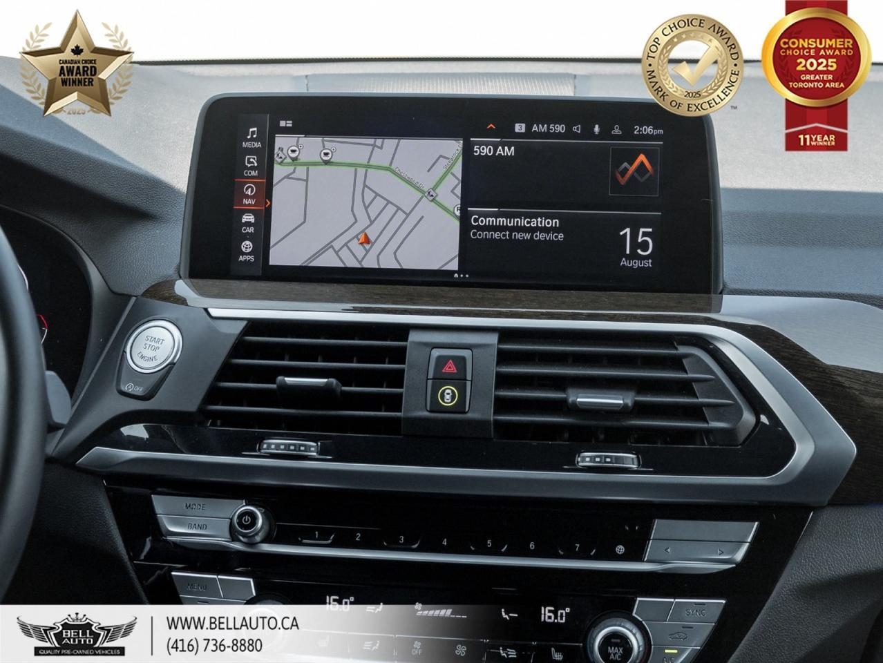 2021 BMW X3 xDrive30i | 360CAM | HUD | PANO | KEYLESS | WOODTRIM | NOACCIDENT Toronto ON