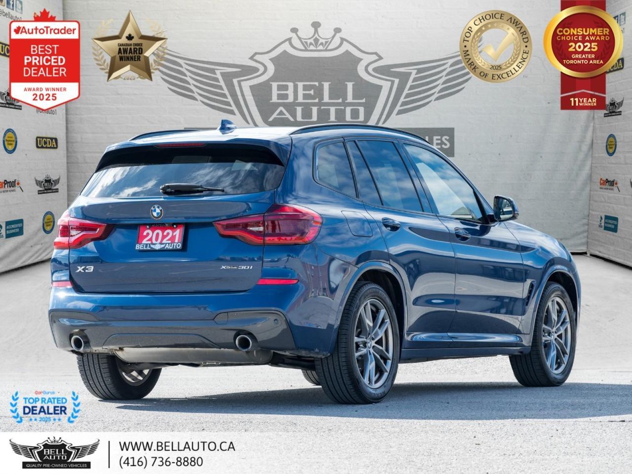 2021 BMW X3 xDrive30i | M-SPORT PKG | NAVI | B.CAM | PANO | NOACCIDENT Toronto ON