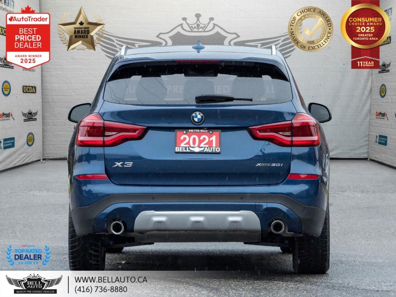 2021 BMW X3 xDrive30i | NAVI | B.CAM | B.SPOT | HTD&MMRY SEATS | NOACCIDENT Toronto ON