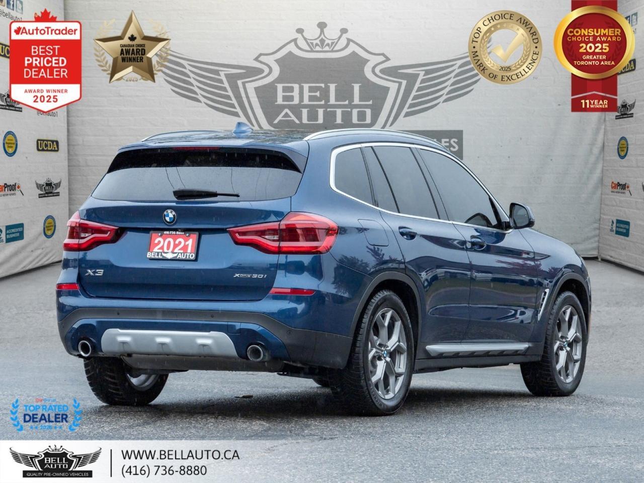 2021 BMW X3 xDrive30i | NAVI | B.CAM | B.SPOT | HTD&MMRY SEATS | NOACCIDENT Toronto ON