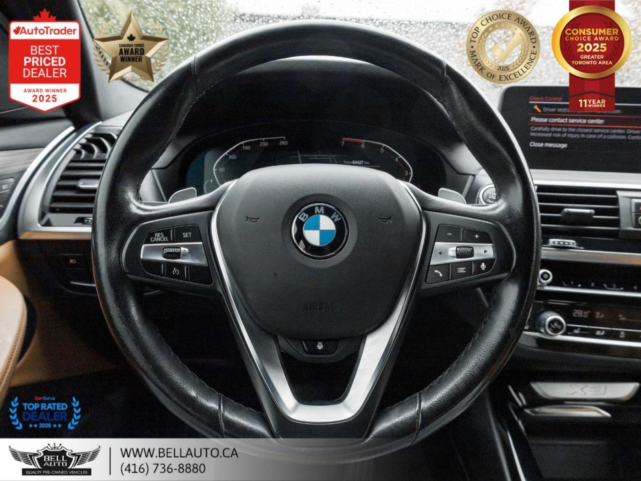 2021 BMW X3 xDrive30i | NAVI | B.CAM | B.SPOT | HTD&MMRY SEATS | NOACCIDENT Toronto ON