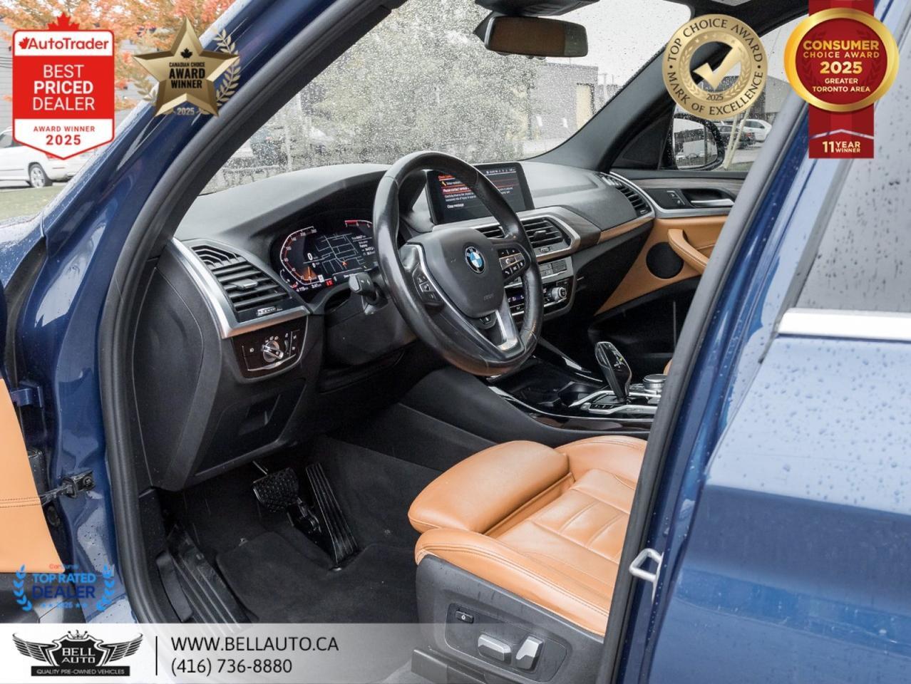2021 BMW X3 xDrive30i | NAVI | B.CAM | B.SPOT | HTD&MMRY SEATS | NOACCIDENT Toronto ON