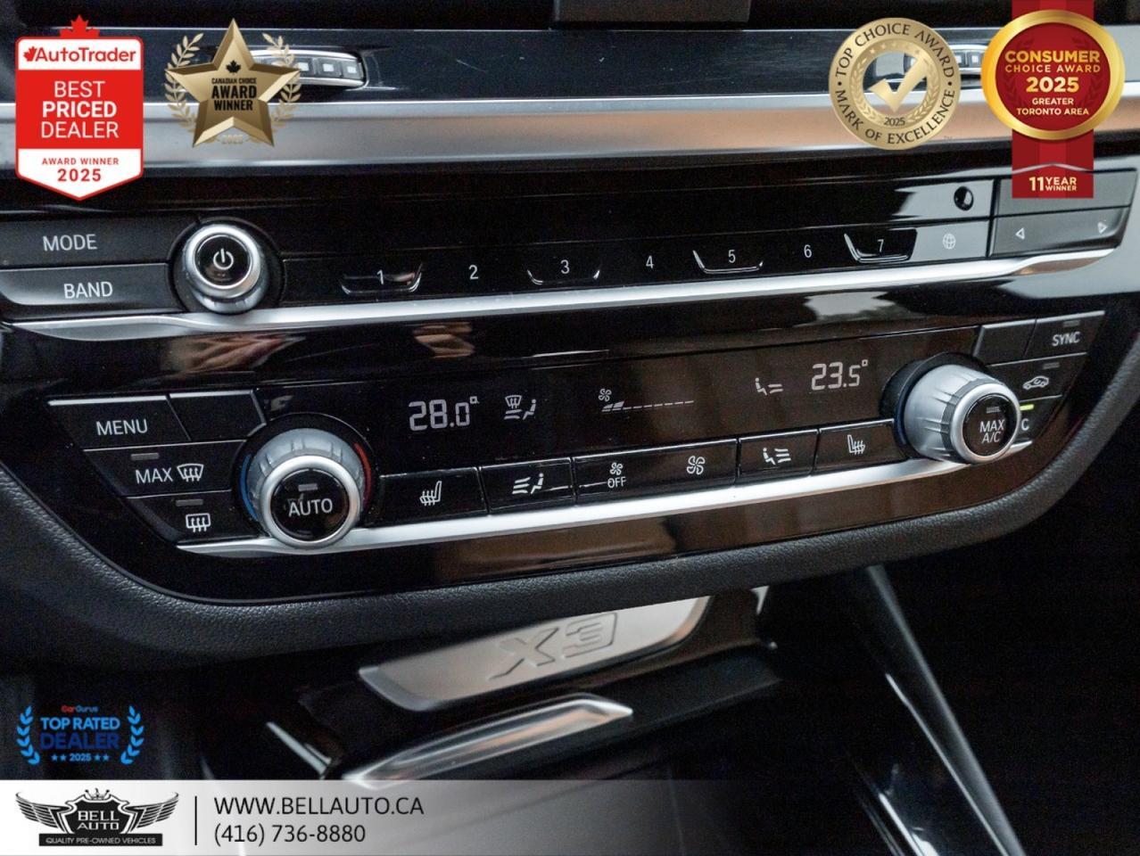 2021 BMW X3 xDrive30i | NAVI | B.CAM | B.SPOT | HTD&MMRY SEATS | NOACCIDENT Toronto ON