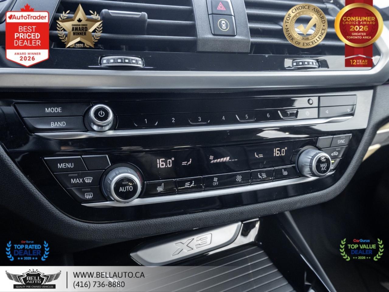 2021 BMW X3 xDrive30i | NAVI | B.CAM | PANO | NOACCIDENT Toronto ON