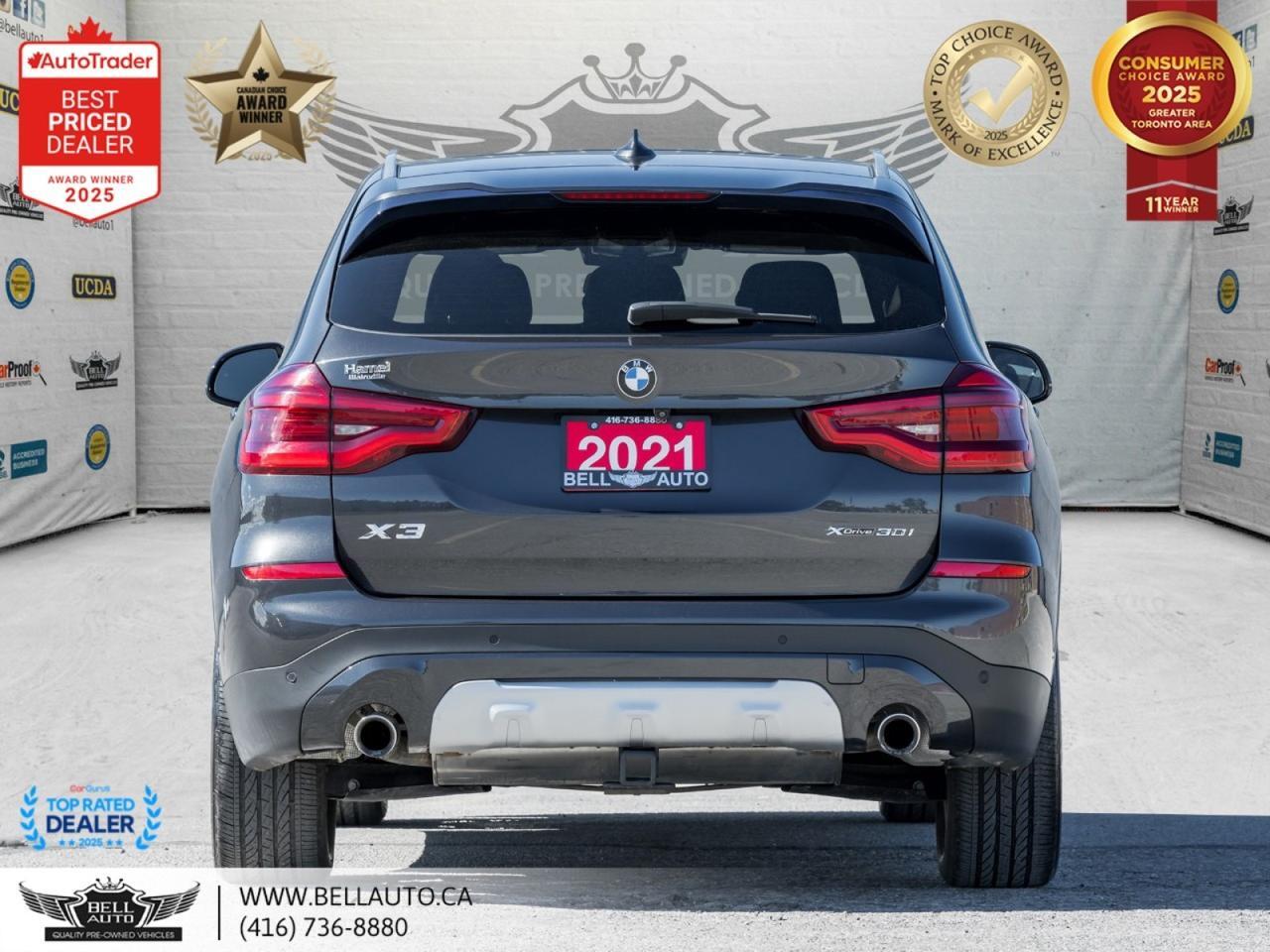 2021 BMW X3 xDrive30i | NAVI | B.CAM | PANO | PARKASST | B.SPOT | CARPLAY | WRLSCHRG | NOACCIDENT Toronto ON