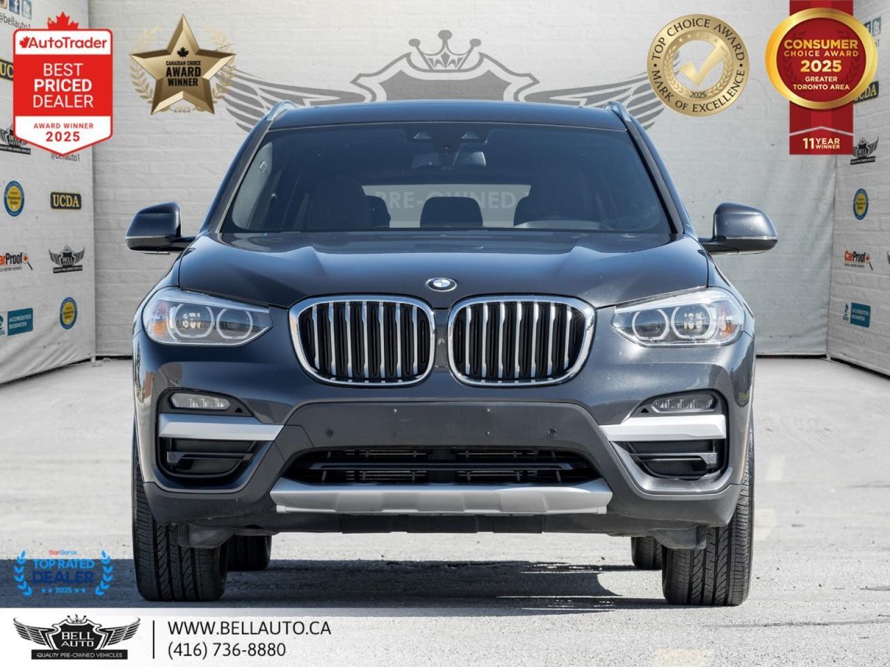 2021 BMW X3 xDrive30i | NAVI | B.CAM | PANO | PARKASST | B.SPOT | CARPLAY | WRLSCHRG | NOACCIDENT Toronto ON