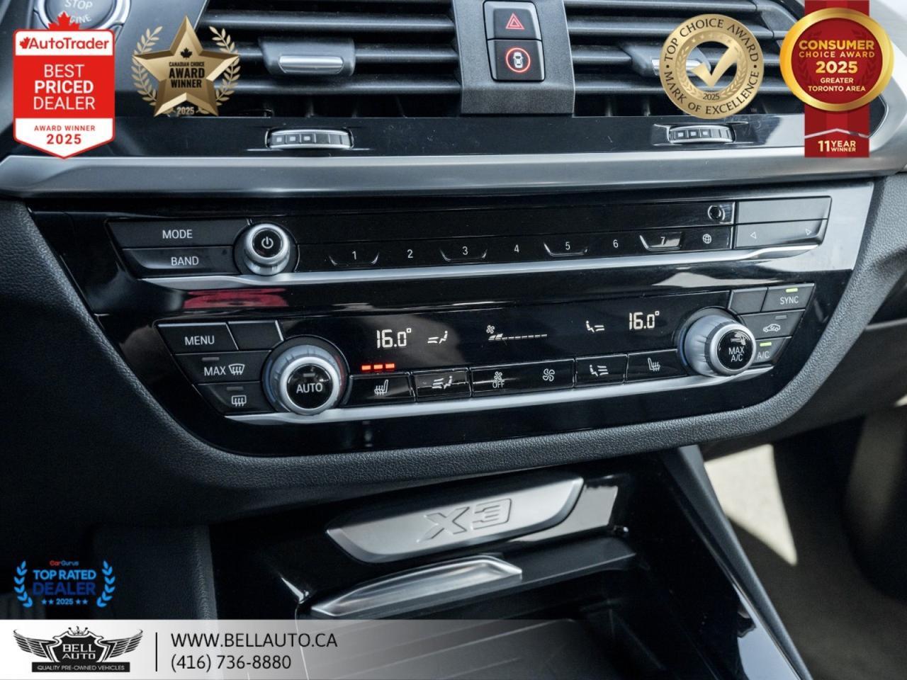 2021 BMW X3 xDrive30i | NAVI | B.CAM | PANO | PARKASST | B.SPOT | CARPLAY | WRLSCHRG | NOACCIDENT Toronto ON