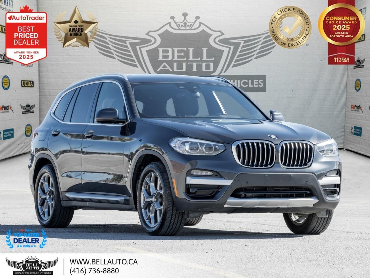 2021 BMW X3 xDrive30i | NAVI | B.CAM | PANO | PARKASST | B.SPOT | CARPLAY | WRLSCHRG | NOACCIDENT Toronto ON