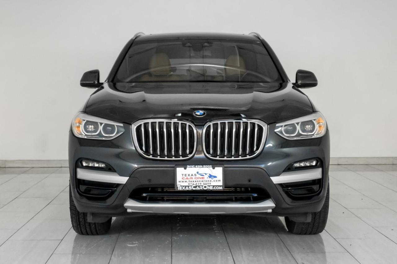 2021 BMW X3 xDrive30i AWD BLIND SPOT ASSIST LANE DEPARTURE WARNING NAVIGATION PANORMA LEATHER HEATED SEATS