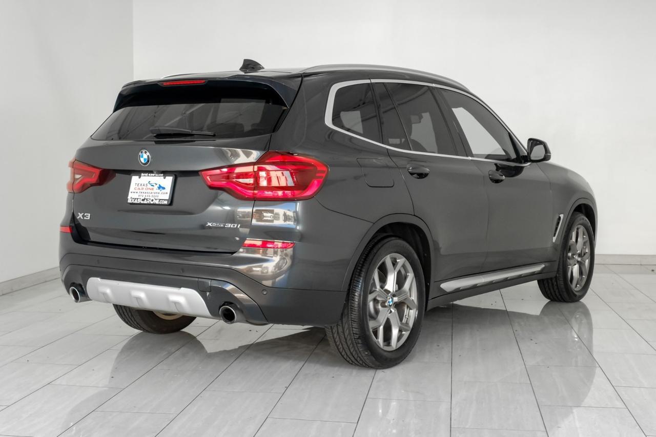 2021 BMW X3 xDrive30i AWD BLIND SPOT ASSIST LANE DEPARTURE WARNING NAVIGATION PANORMA LEATHER HEATED SEATS Carrollton TX