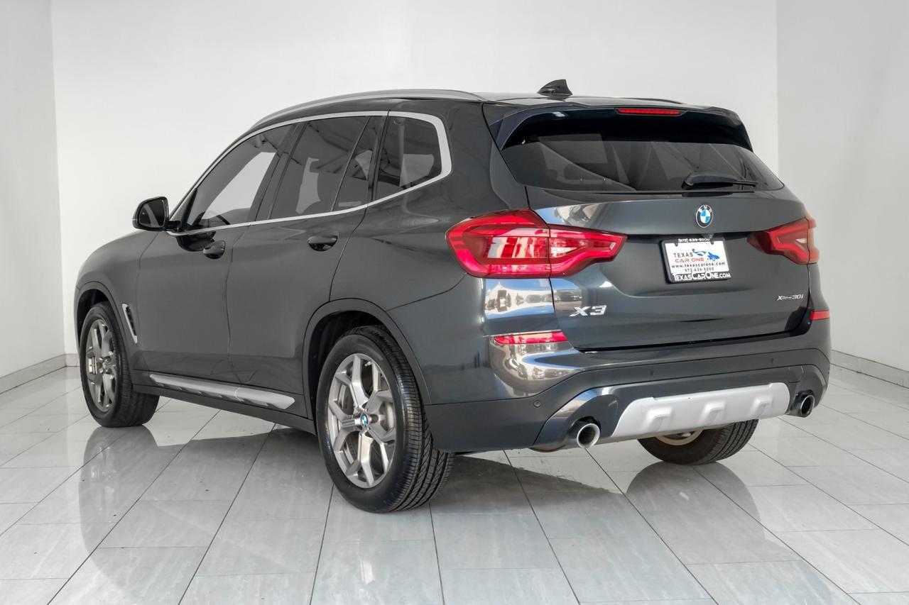 2021 BMW X3 xDrive30i AWD BLIND SPOT ASSIST LANE DEPARTURE WARNING NAVIGATION PANORMA LEATHER HEATED SEATS Carrollton TX