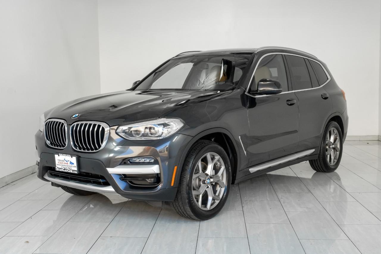 2021 BMW X3 xDrive30i AWD BLIND SPOT ASSIST LANE DEPARTURE WARNING NAVIGATION PANORMA LEATHER HEATED SEATS Carrollton TX