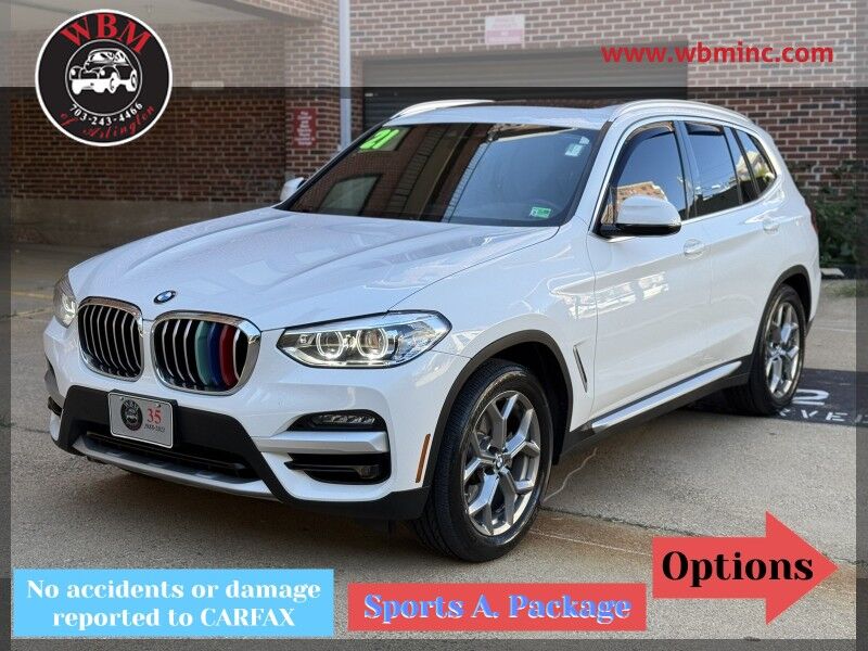 2021 BMW X3 xDrive30i AWD Sports Activity Vehicle Arlington VA