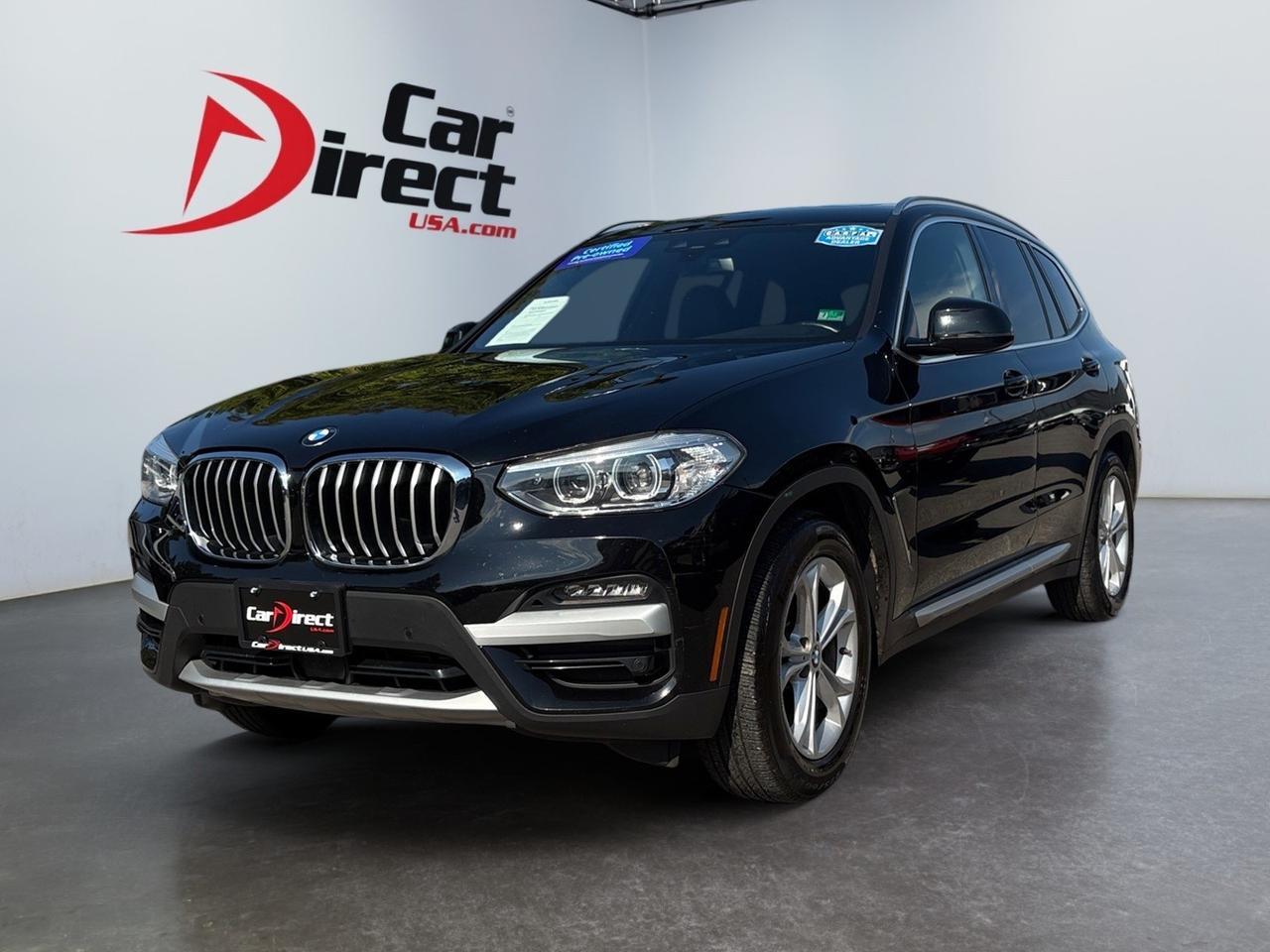 2021 BMW X3 xDrive30i, HEADSUP DISPLAY, APPLE CARPLAY/ANDROID AUTO, PANORAMIC MOONROOF, BLIND SPOT ALERT, LANE KEEP ASSIST, HEATED STEERING WHEEL & SEATS, POWER LIFTGATE, NAVIGATION, ONLY 1 OWNER, RIDE IN LUXURY! Virginia Beach VA