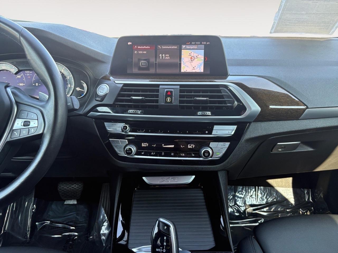 2021 BMW X3 xDrive30i, HEADSUP DISPLAY, APPLE CARPLAY/ANDROID AUTO, PANORAMIC MOONROOF, BLIND SPOT ALERT, LANE KEEP ASSIST, HEATED STEERING WHEEL & SEATS, POWER LIFTGATE, NAVIGATION, ONLY 1 OWNER, RIDE IN LUXURY! Virginia Beach VA