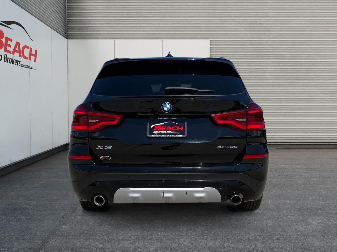2021 BMW X3 xDrive30i, HEADSUP DISPLAY, APPLY CARPLAY/ANDROID AUTO, PANORAMIC MOONROOF, BLIND SPOT ALERT, LANE KEEP ASSIST, HEATED STEERING WHEEL & SEATS, POWER LIFTGATE, NAVIGATION, ONLY 1 OWNER, RIDE IN LUXURY! Norfolk VA