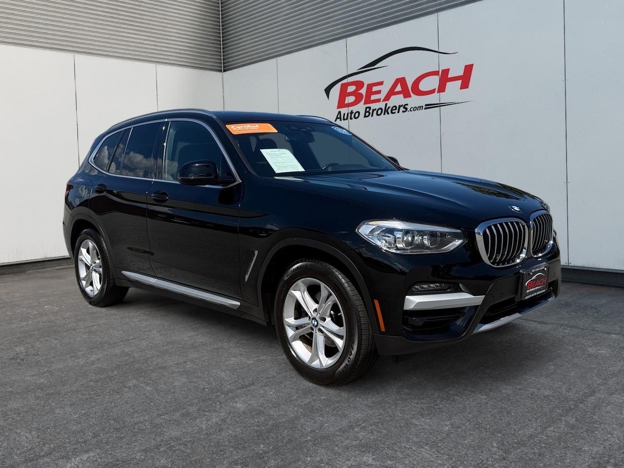 2021 BMW X3 xDrive30i, HEADSUP DISPLAY, APPLY CARPLAY/ANDROID AUTO, PANORAMIC MOONROOF, BLIND SPOT ALERT, LANE KEEP ASSIST, HEATED STEERING WHEEL & SEATS, POWER LIFTGATE, NAVIGATION, ONLY 1 OWNER, RIDE IN LUXURY! Norfolk VA