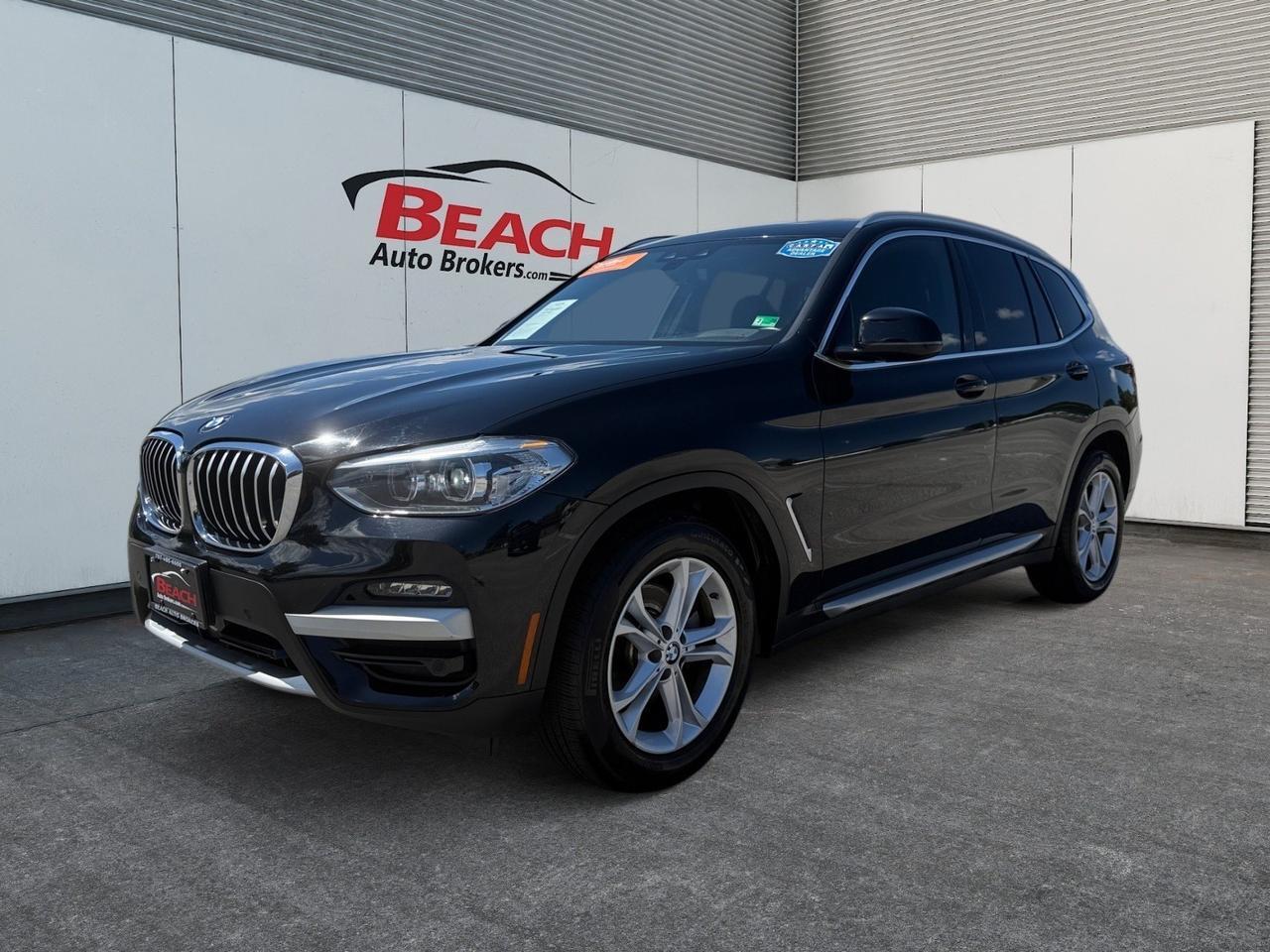 2021 BMW X3 xDrive30i, HEADSUP DISPLAY, APPLY CARPLAY/ANDROID AUTO, PANORAMIC MOONROOF, BLIND SPOT ALERT, LANE KEEP ASSIST, HEATED STEERING WHEEL & SEATS, POWER LIFTGATE, NAVIGATION, ONLY 1 OWNER, RIDE IN LUXURY! Norfolk VA
