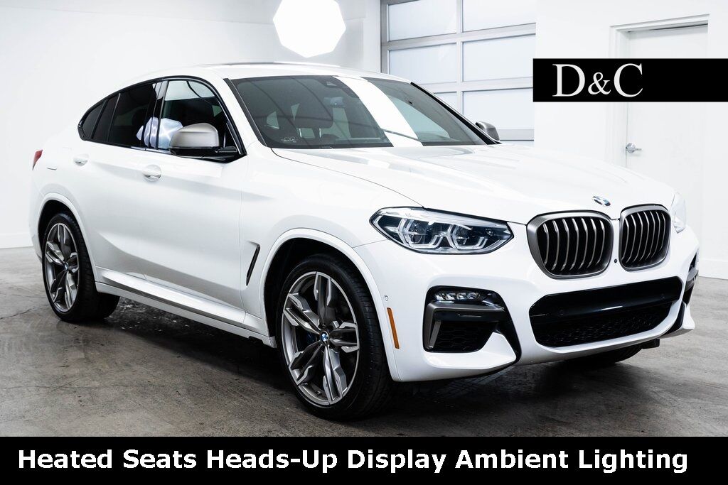 2021 BMW X4 M40i Heated Seats HeadsUp Display Ambient Lighting for