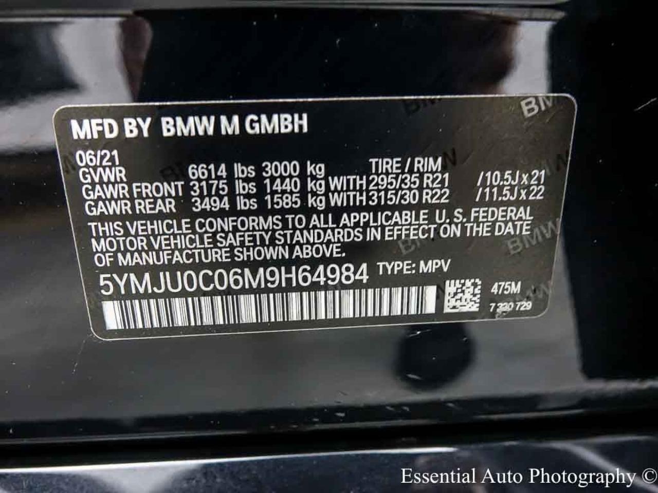 2021 BMW X5 M COMPETITION Willowbrook IL
