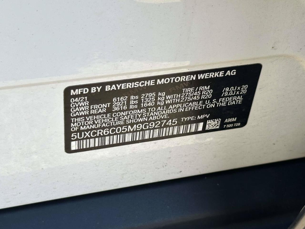 2021 BMW X5 xDrive40i Alexandria VA