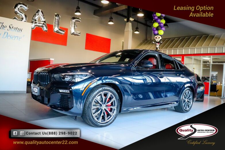 2021 BMW X6 xDrive40i, RED Interior, M-Sport, Driver Assist, Air Suspension, Remote Start Springfield NJ