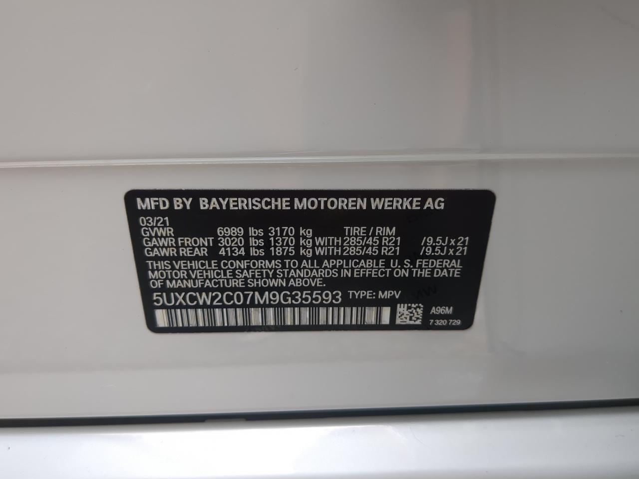 2021 BMW X7 xDrive40i Winder GA