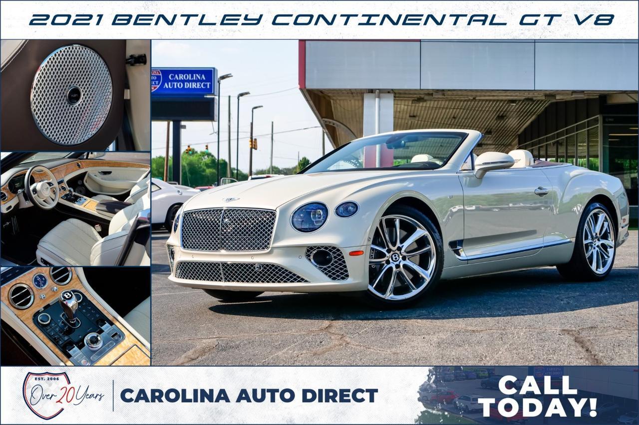 2021 Bentley Continental GT V8 Convertible / Mulliner Personal Paint / Naim Audio!