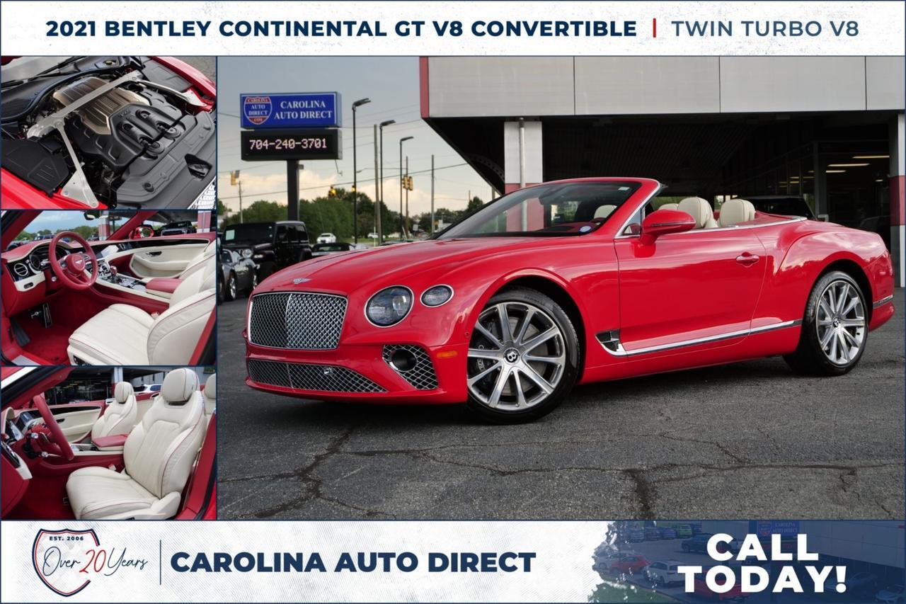 2021 Bentley Continental GT V8 Convertible / Twin Turbo V8