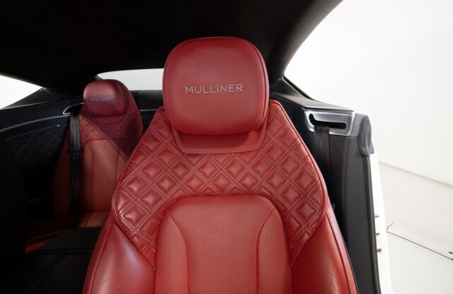 2021 Bentley Continental GT V8 *MULLINER EDITION* *BIG OPTION LIST* *WHITE ON HOTSPUR RED* San Diego CA