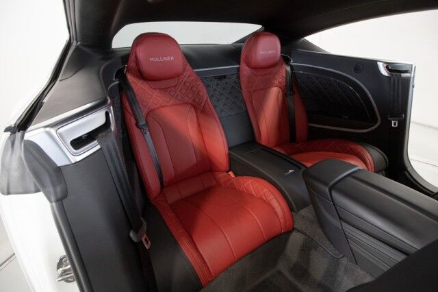 2021 Bentley Continental GT V8 *MULLINER EDITION* *BIG OPTION LIST* *WHITE ON HOTSPUR RED* San Diego CA