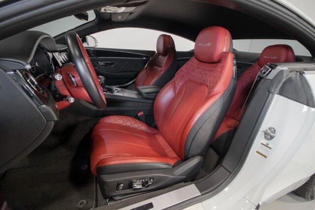 2021 Bentley Continental GT V8 *MULLINER EDITION* *BIG OPTION LIST* *WHITE ON HOTSPUR RED* San Diego CA