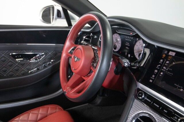 2021 Bentley Continental GT V8 *MULLINER EDITION* *BIG OPTION LIST* *WHITE ON HOTSPUR RED* San Diego CA