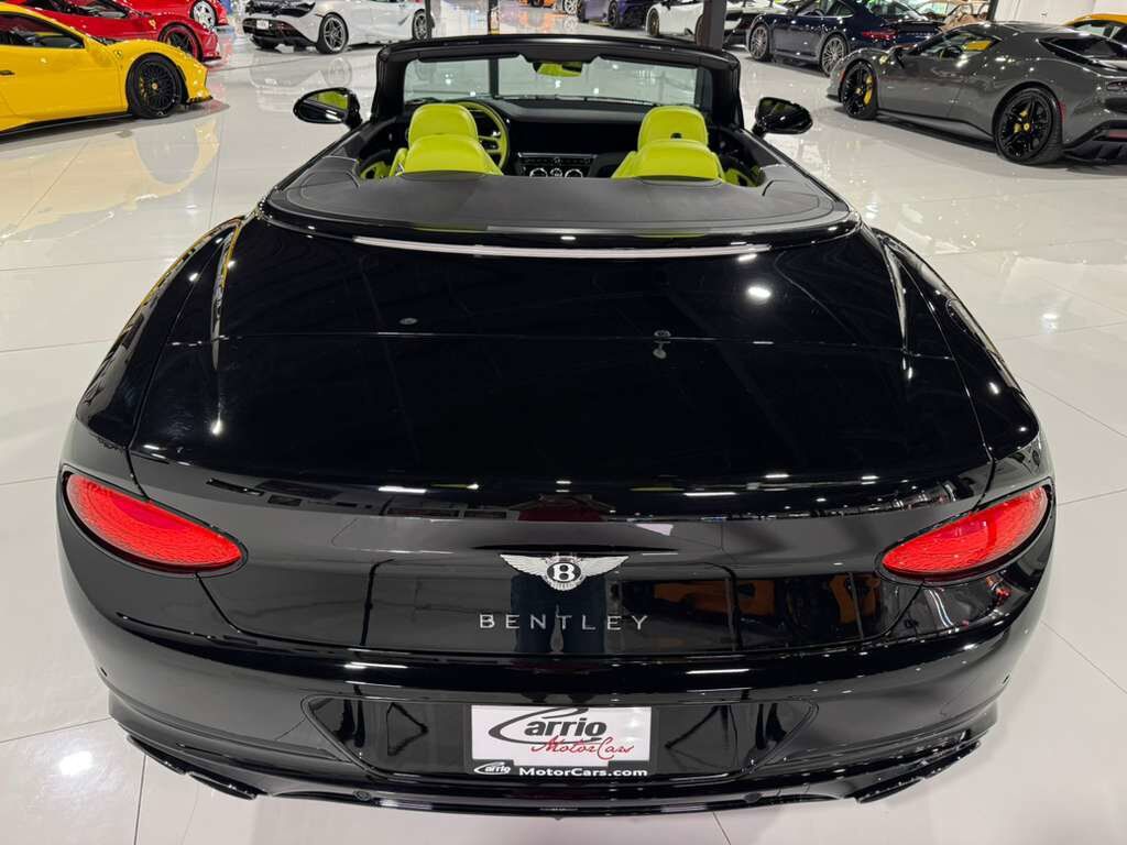 2021 Bentley Continental GTC V8 bespoke interior, Blackline Specification, Mulliner Driving Specification AND MUCH MORE!! Fort Lauderdale FL