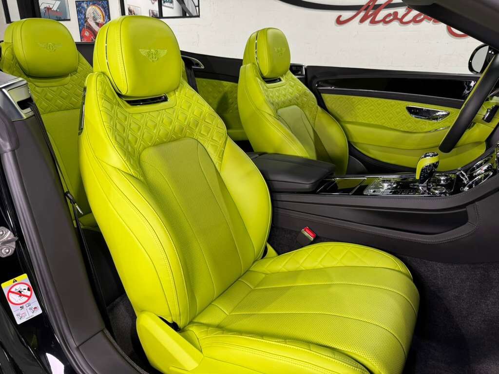 2021 Bentley Continental GTC V8 bespoke interior, Blackline Specification, Mulliner Driving Specification AND MUCH MORE!! Fort Lauderdale FL