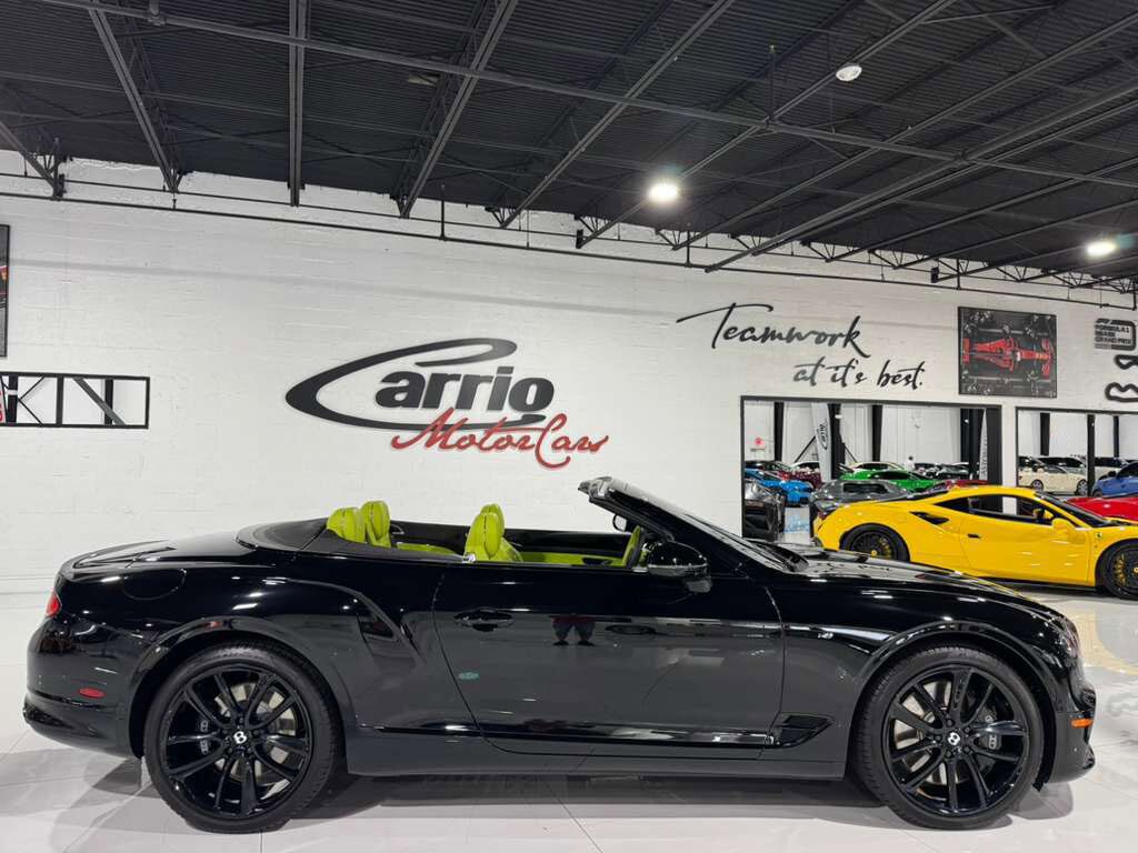 2021 Bentley Continental GTC V8 bespoke interior, Blackline Specification, Mulliner Driving Specification AND MUCH MORE!! Fort Lauderdale FL