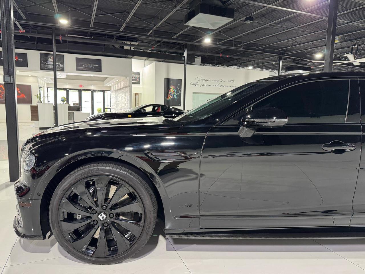2021 Bentley Flying Spur W12 Blackline Specification, rotating infotainment display, Bang & Olufsen audio AND MUCH MORE!! Fort Lauderdale FL