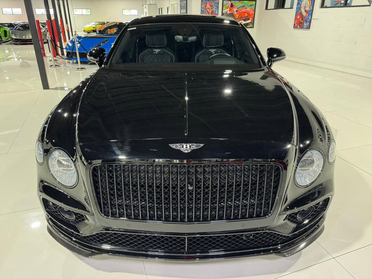 2021 Bentley Flying Spur W12 Blackline Specification, rotating infotainment display, Bang & Olufsen audio AND MUCH MORE!! Fort Lauderdale FL
