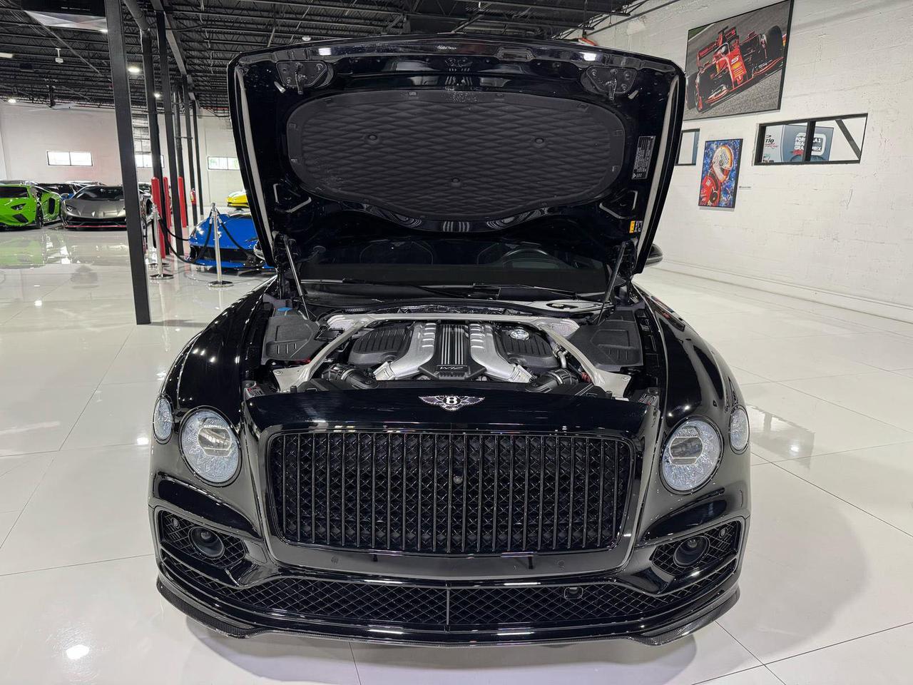 2021 Bentley Flying Spur W12 Blackline Specification, rotating infotainment display, Bang & Olufsen audio AND MUCH MORE!! Fort Lauderdale FL