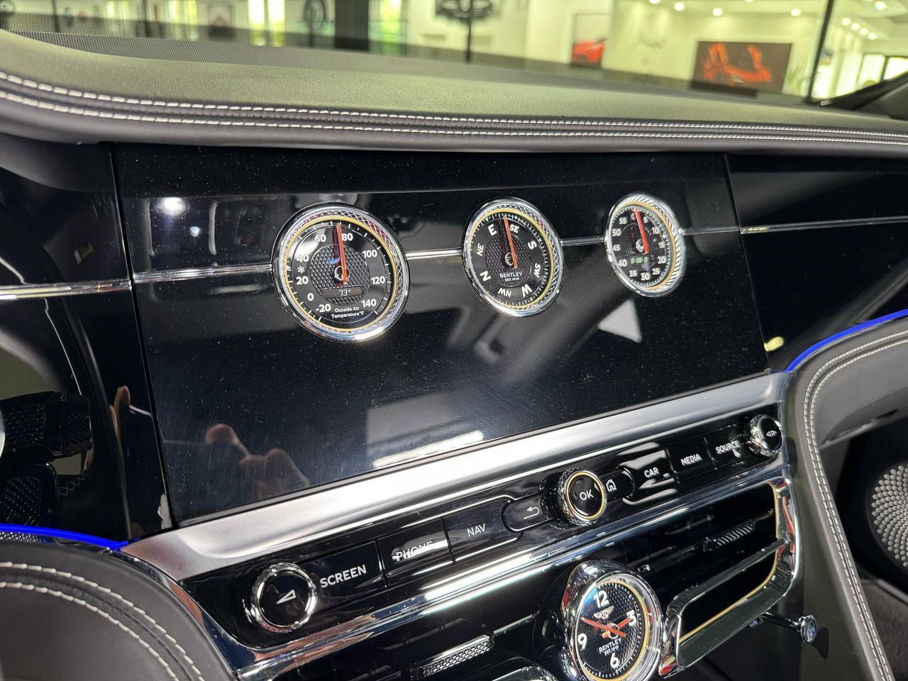 2021 Bentley Flying Spur W12 Blackline Specification, rotating infotainment display, Bang & Olufsen audio AND MUCH MORE!! Fort Lauderdale FL