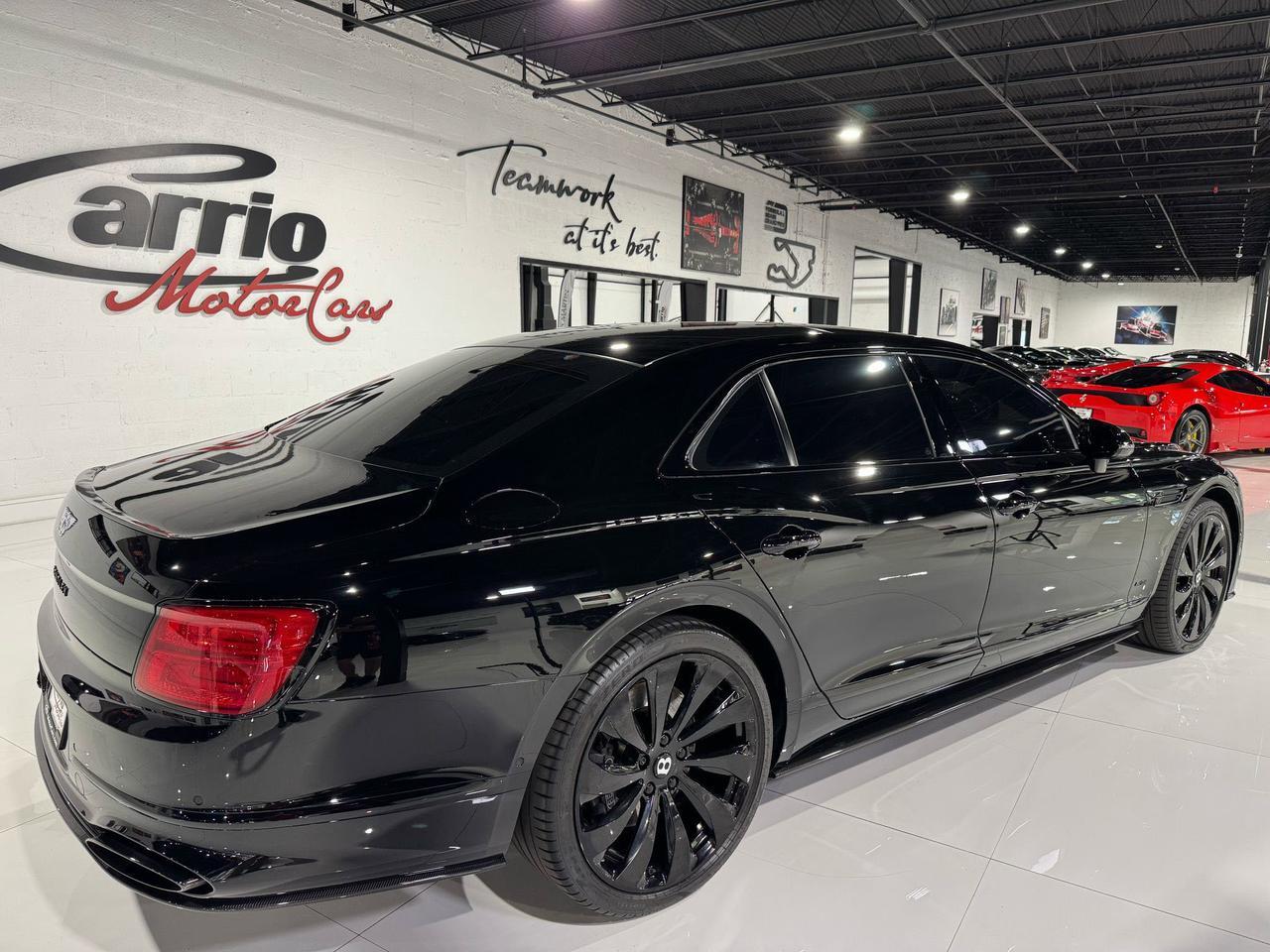 2021 Bentley Flying Spur W12 Blackline Specification, rotating infotainment display, Bang & Olufsen audio AND MUCH MORE!! Fort Lauderdale FL