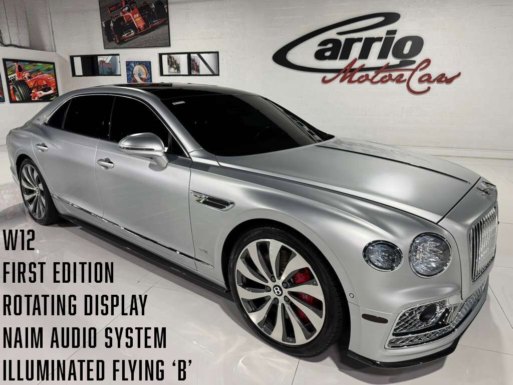 2021 Bentley Flying Spur W12 First Edition, Naim audio system, rotating display & MUCH MUCH MORE!!