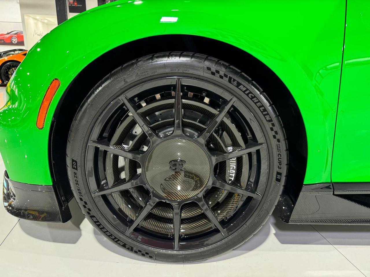 2021 Bugatti Chiron Pur Sport 1/60 for the world, Viper Green paint, exposed carbon wheels AND MUCH MUCH MORE!! Fort Lauderdale FL