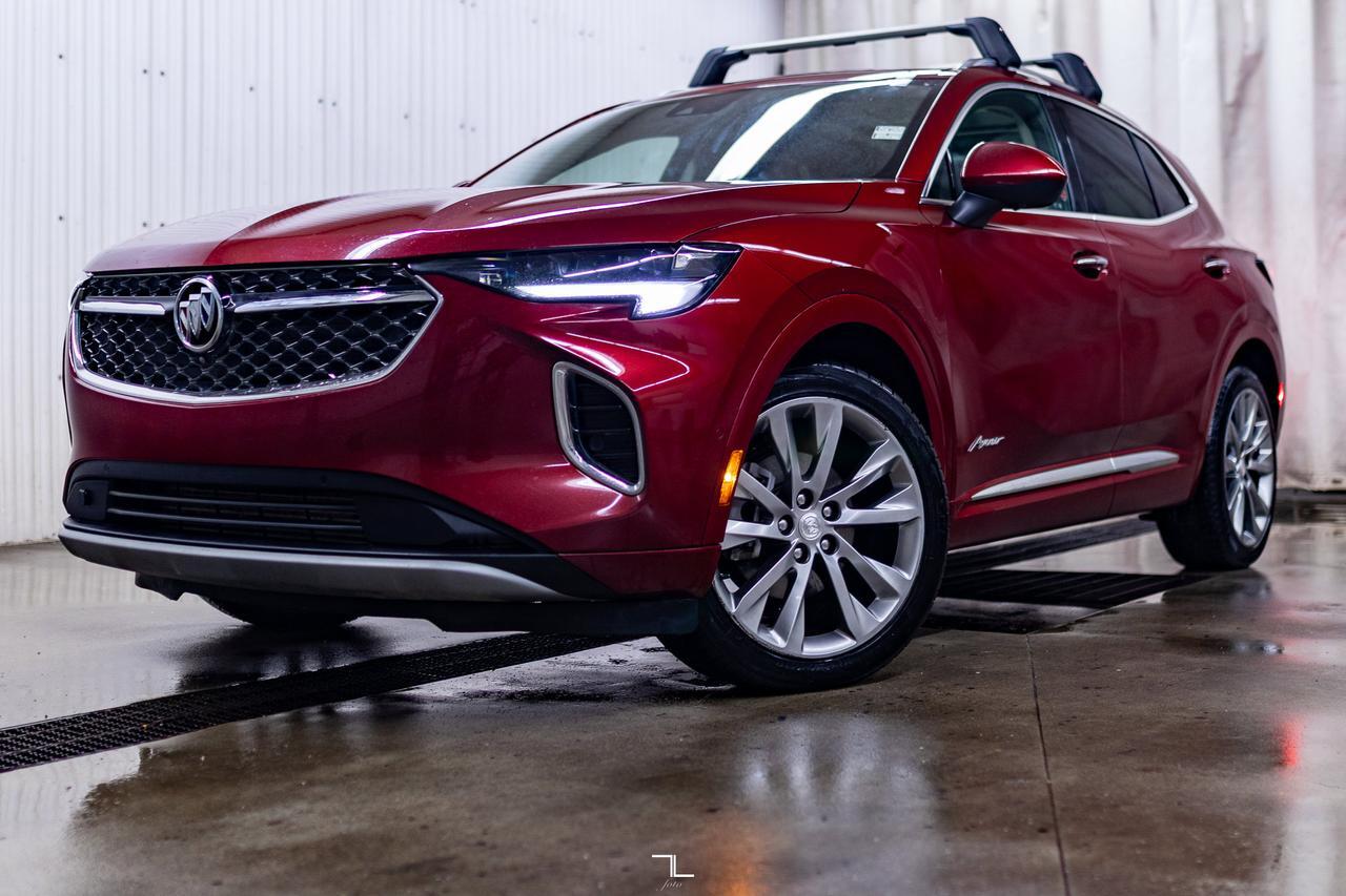 2021 Buick Envision AWD Avenir Leather Roof Nav BCam Red Deer AB