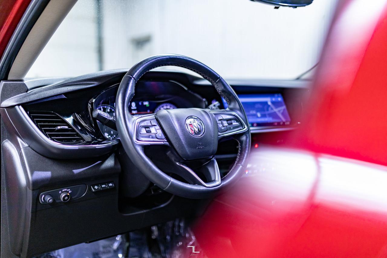 2021 Buick Envision AWD Avenir Leather Roof Nav BCam Red Deer AB