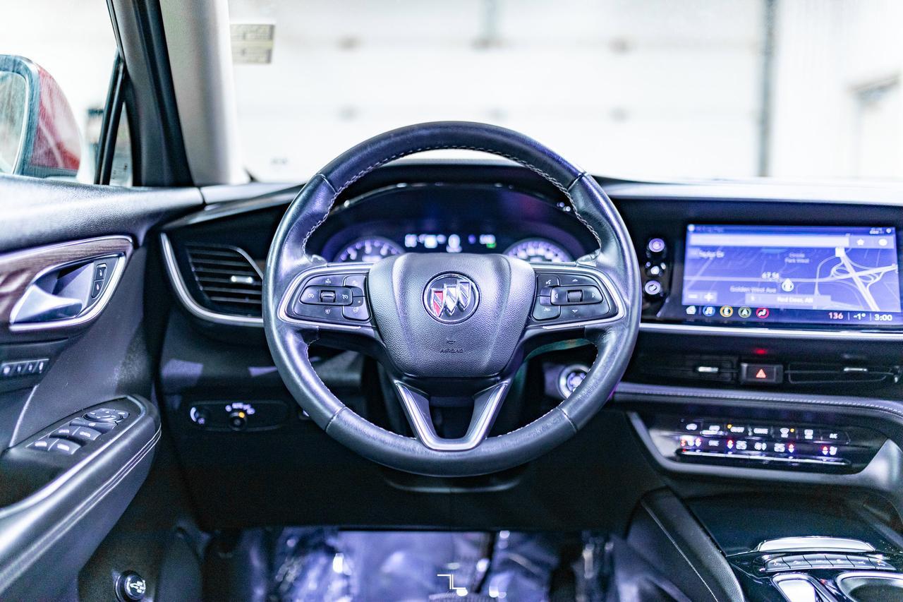 2021 Buick Envision AWD Avenir Leather Roof Nav BCam Red Deer AB